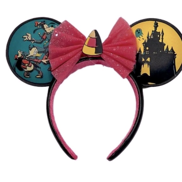 NEW Disney DVC Vacation Club Mickey Mouse Happy Halloween Glow-in-the-Dark Ears - Picture 8 of 9
